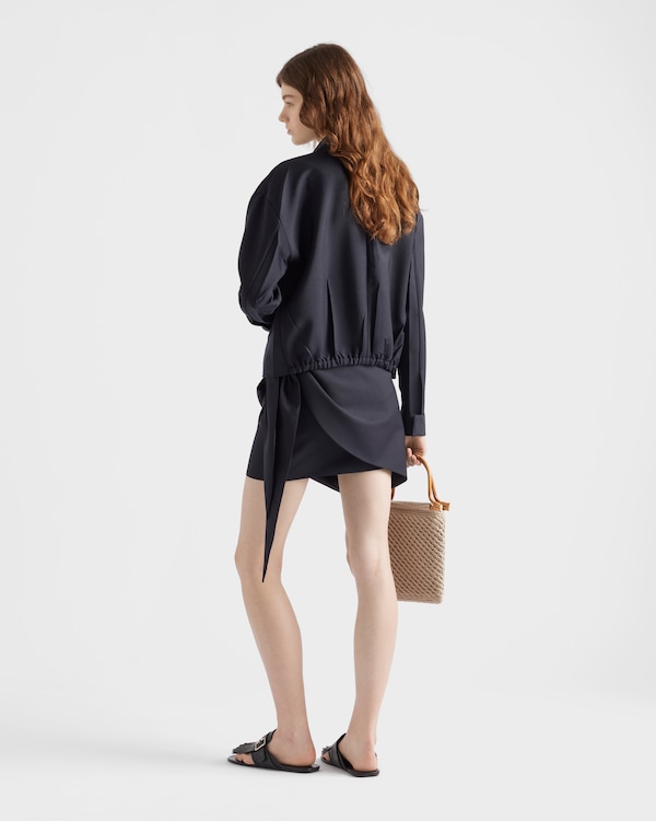 初剪马海毛短夹克 初剪马海毛短夹克