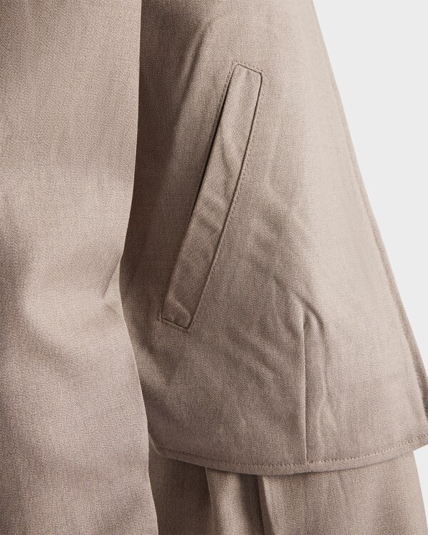 Mouliné wool blouson jacket Mouliné wool blouson jacket