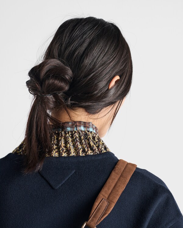 Double cashmere and wool bomber jacket Double cashmere and wool bomber jacket