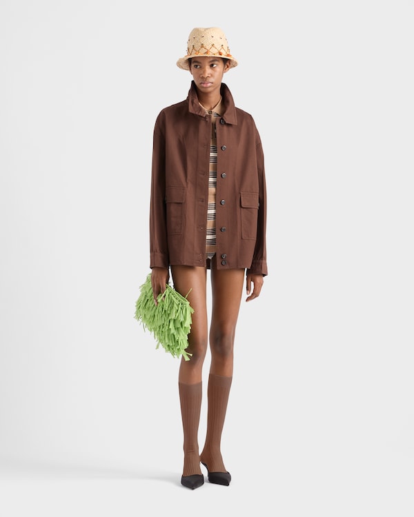 올드 개버딘 코튼 셔츠 재킷 올드 개버딘 코튼 셔츠 재킷