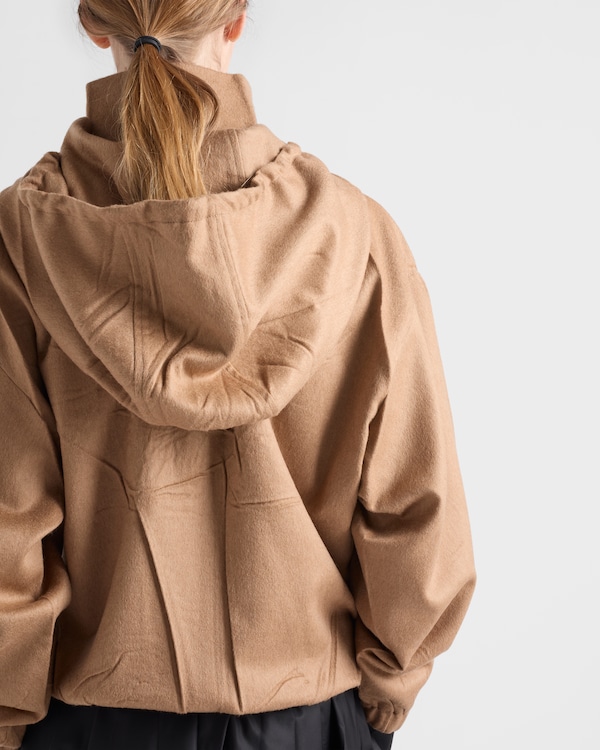 카멜 헤어 블루종 재킷 - 카멜 브라운 카멜 헤어 블루종 재킷 - 카멜 브라운