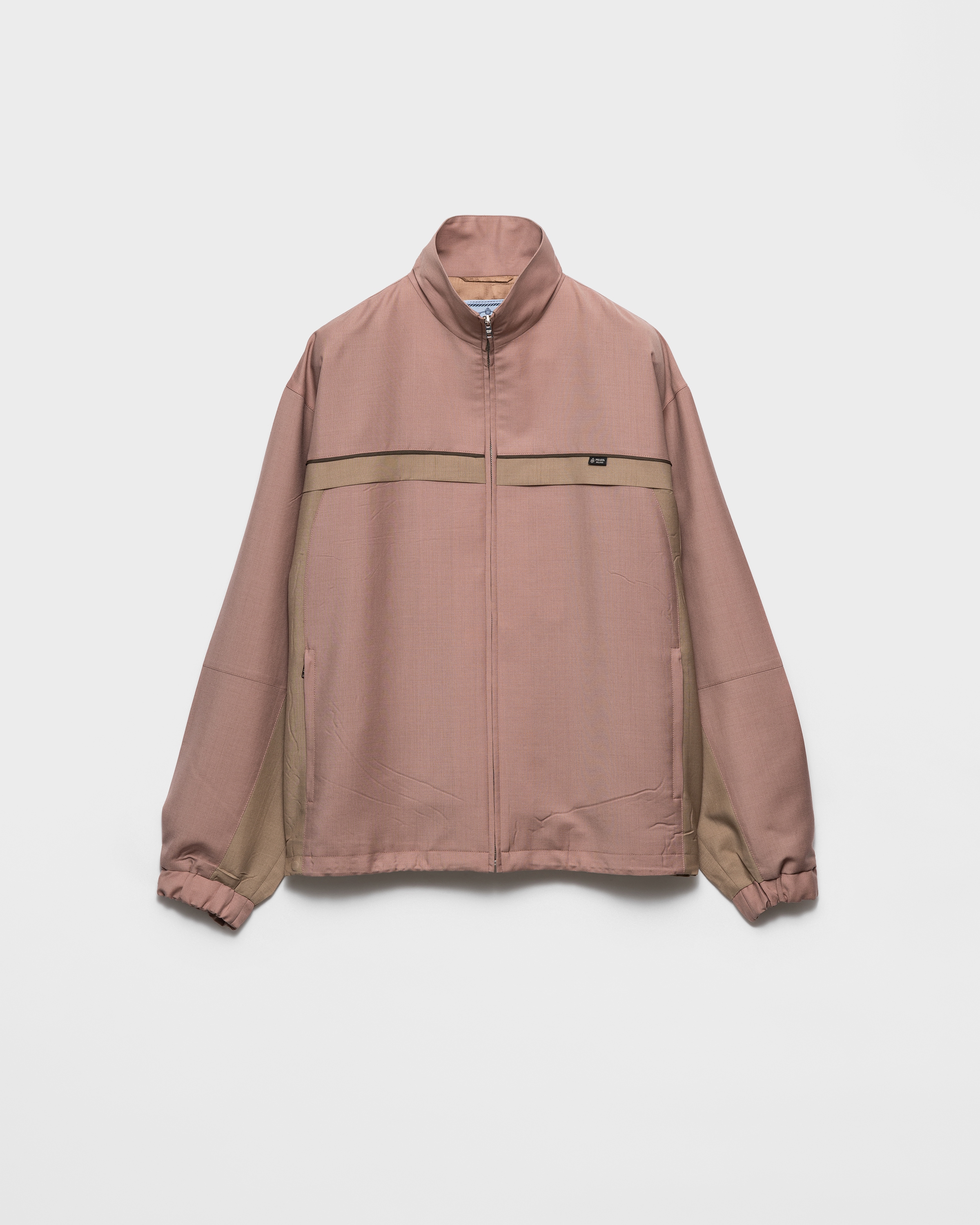 Opaline Mohair wool blouson jacket | PRADA - South Korea