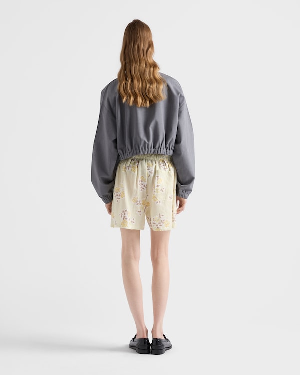 Light mohair blouson jacket - Grey Light mohair blouson jacket - Grey