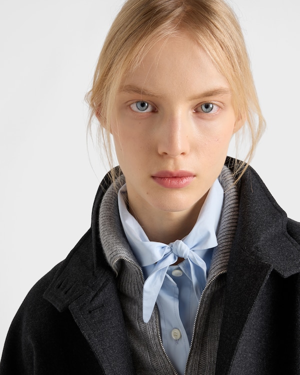 Re-Wool blouson jacket - Anthracite Gray Re-Wool blouson jacket - Anthracite Gray