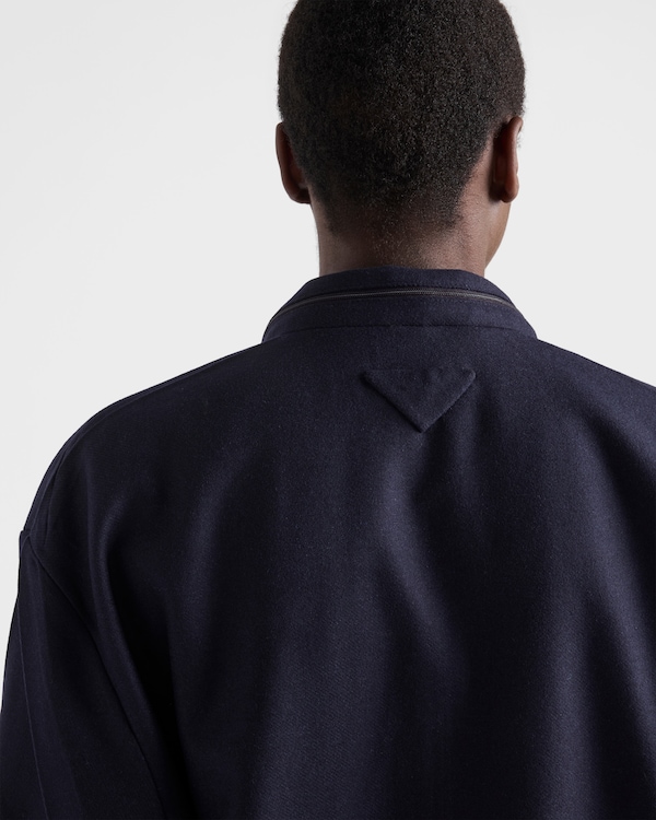 Re-Wool blouson - Navy Re-Wool blouson - Navy