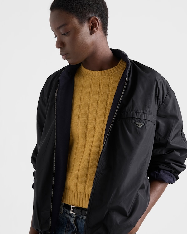 Re-Wool blouson - Navy Re-Wool blouson - Navy