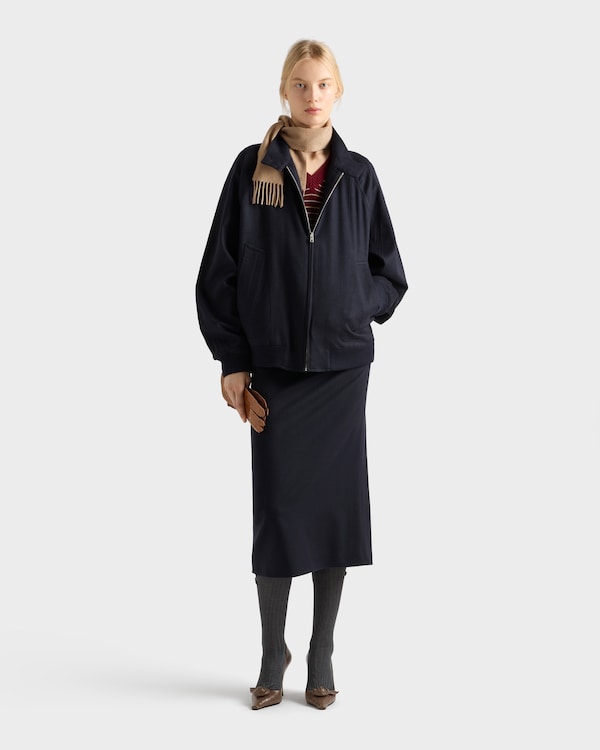 Cashmere jacket - Navy Cashmere jacket - Navy