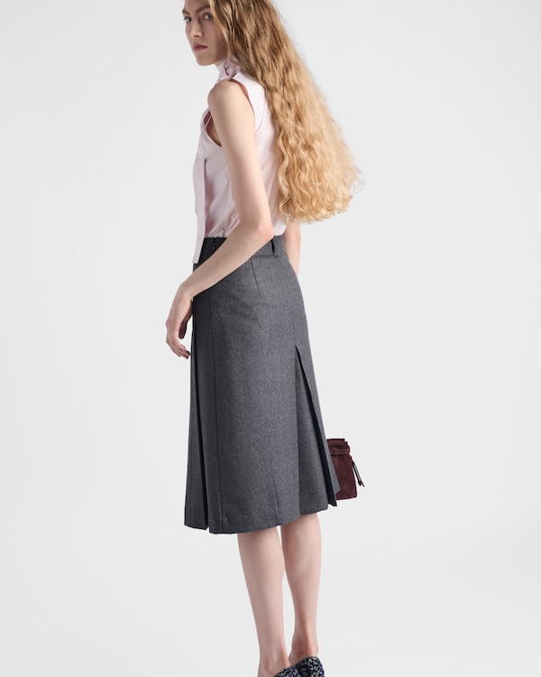 Embroidered poplin top Embroidered poplin top