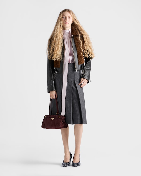 Embroidered poplin top Embroidered poplin top