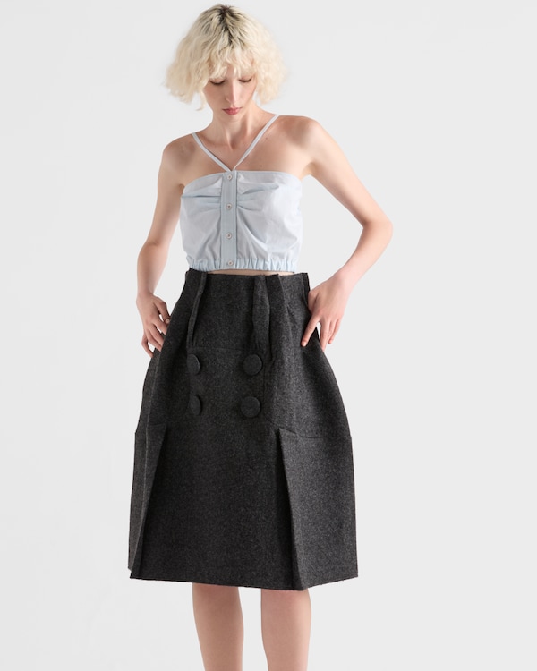 Cotton crop top - Astro Cotton crop top - Astro