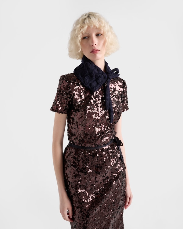 Embroidered sequin top Embroidered sequin top