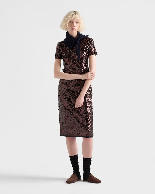 Embroidered sequin top Embroidered sequin top