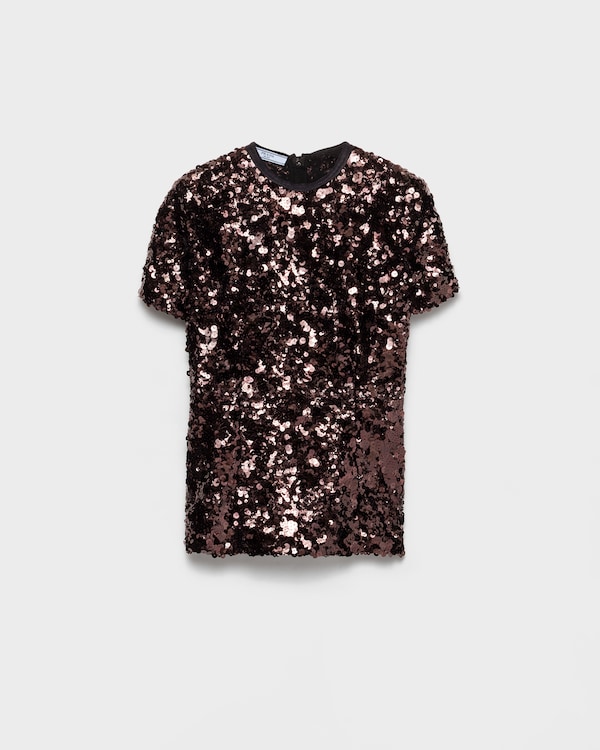 Ebony Floral print satin shirt | PRADA