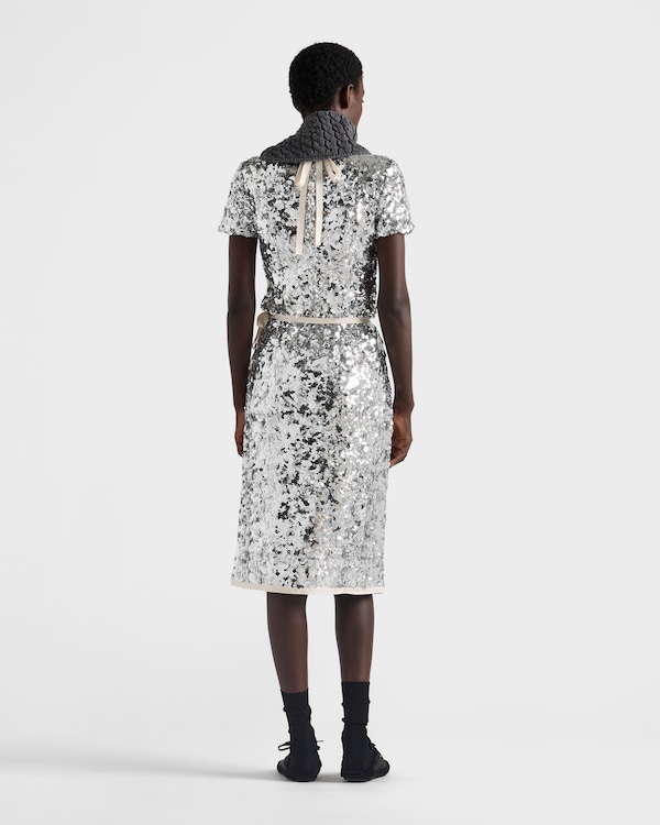 Embroidered sequin top Embroidered sequin top