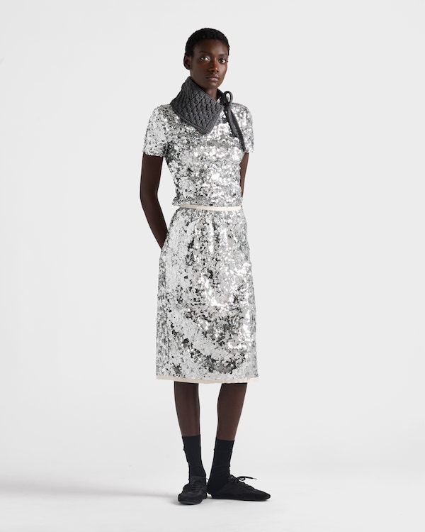 Embroidered sequin top Embroidered sequin top