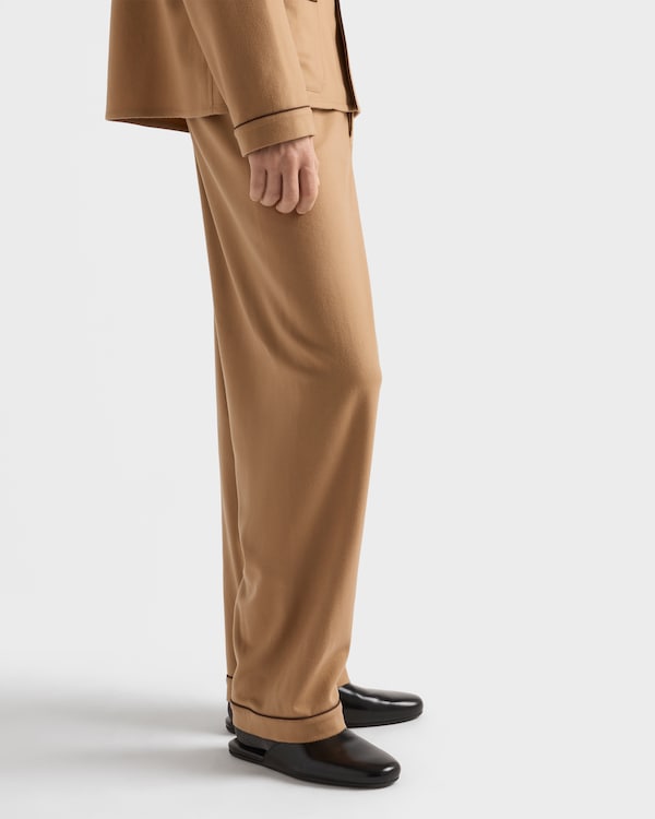 Cashmere pajamas - Camel Brown Cashmere pajamas - Camel Brown