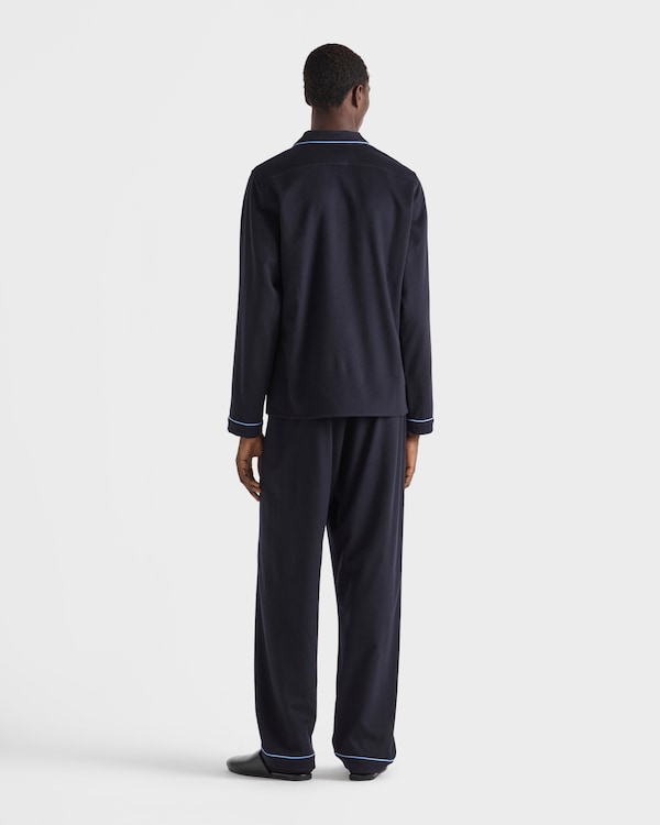 Cashmere pajamas - Blue Cashmere pajamas - Blue