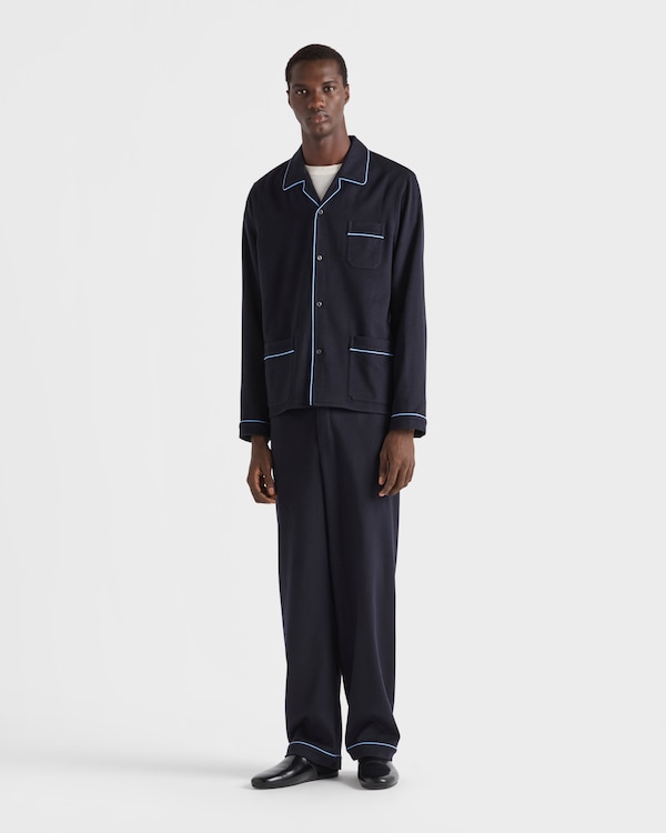 Cashmere pajamas - Blue Cashmere pajamas - Blue