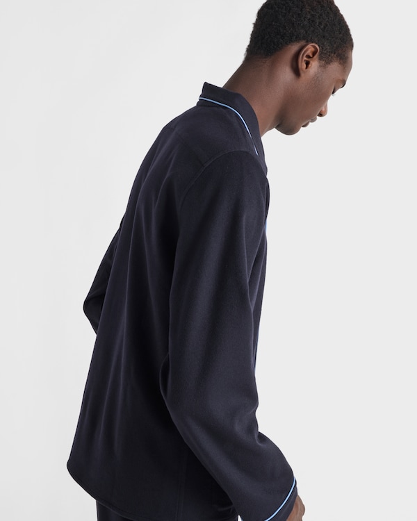 Cashmere pajamas - Blue Cashmere pajamas - Blue