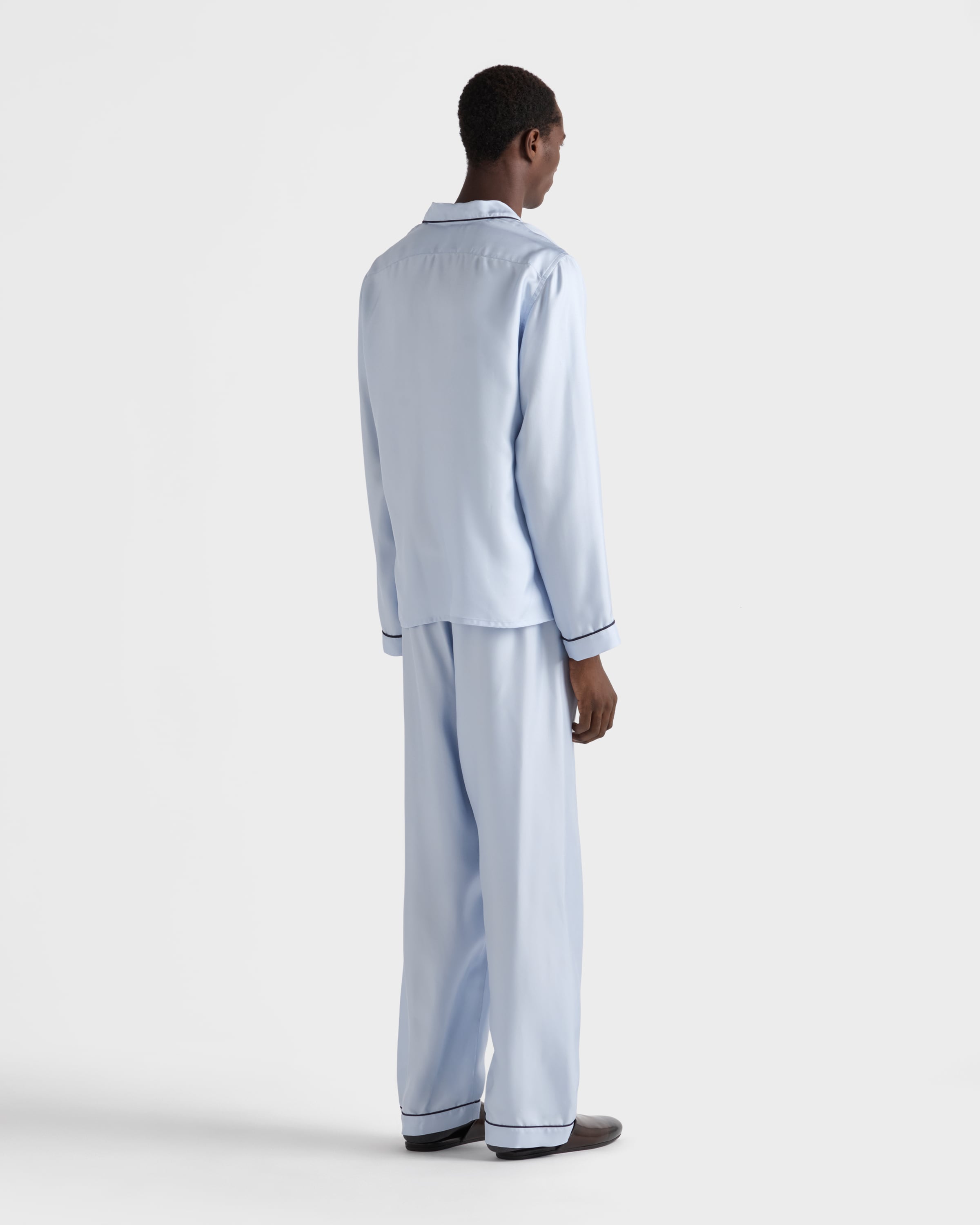 Astro Silk twill pajamas | PRADA - United States