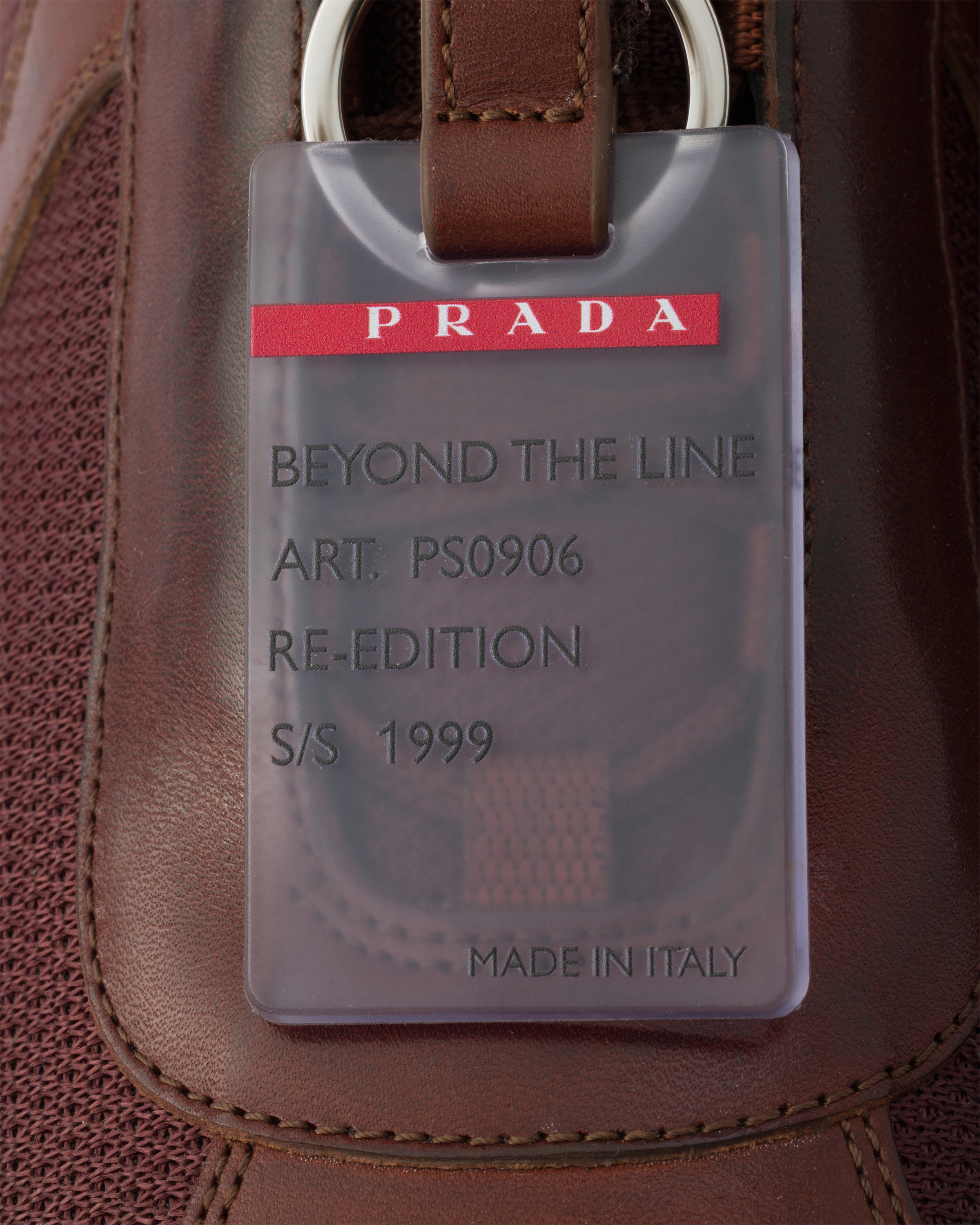 Cocoa/burgundy Prada America's Cup Original Sneakers In Brushed