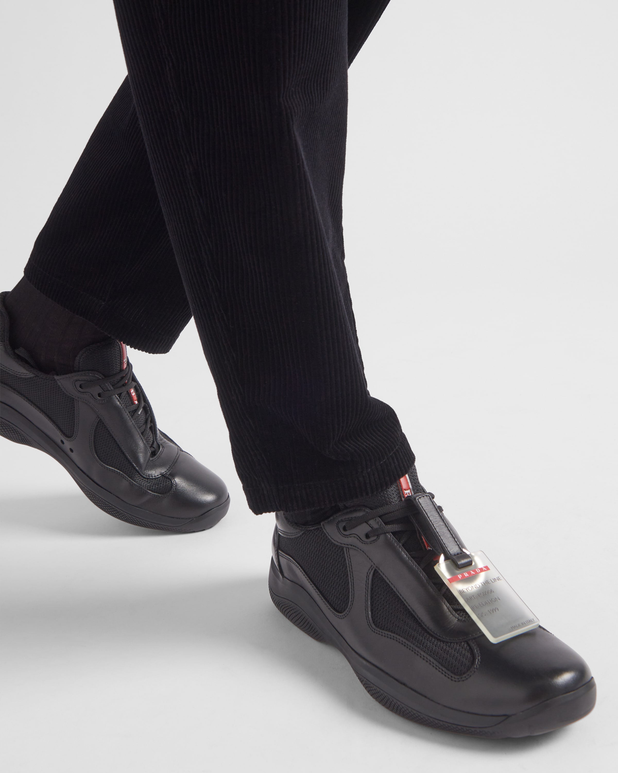 waarschijnlijkheid Eigenlijk Balling Black Prada America's Cup Original sneakers | Prada