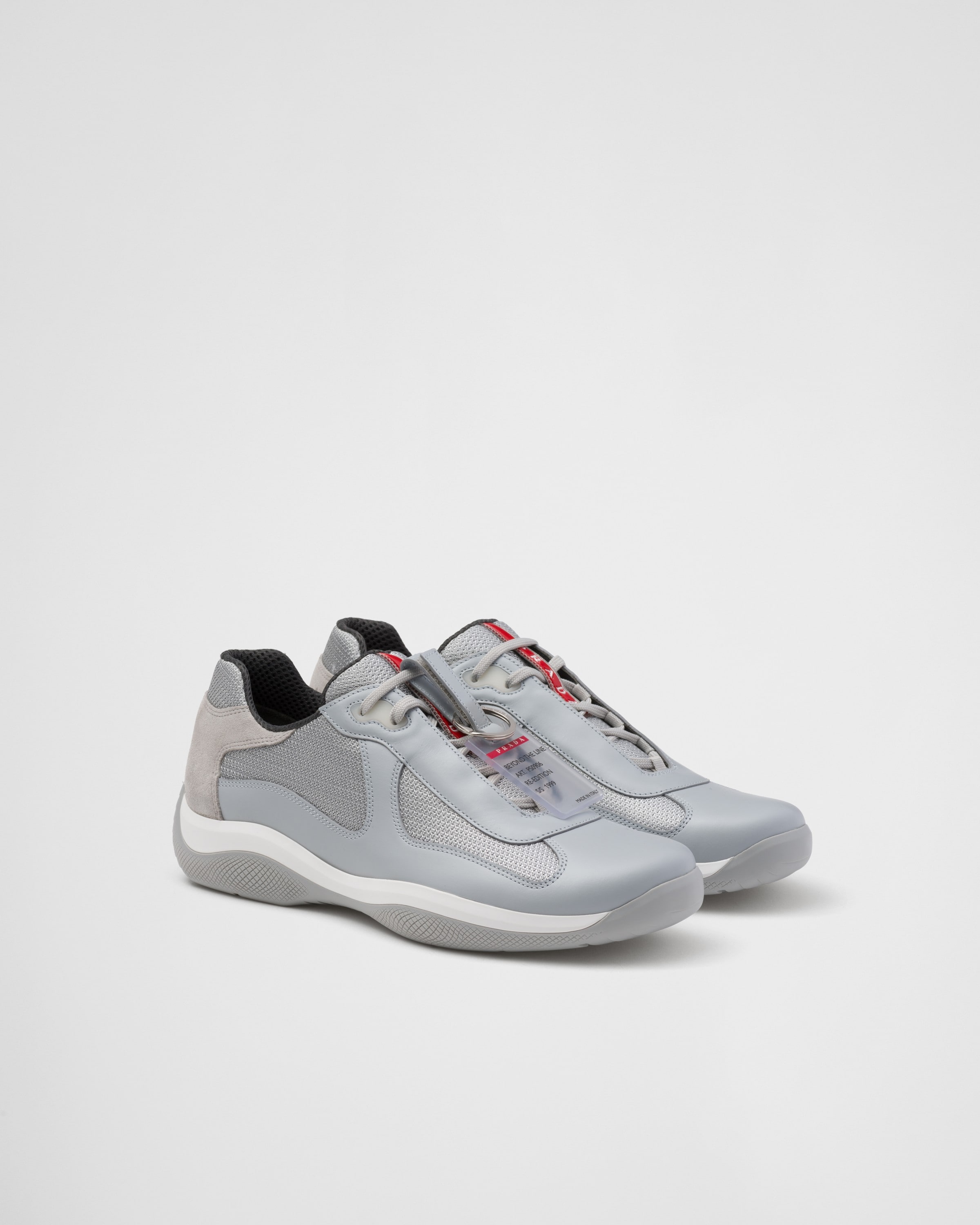 Prada America's Cup Original Sneakers In Cornflower