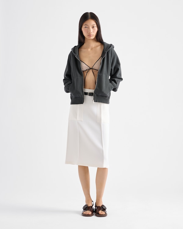 Polka-dot silk chiffon bra - Cameo Polka-dot silk chiffon bra - Cameo