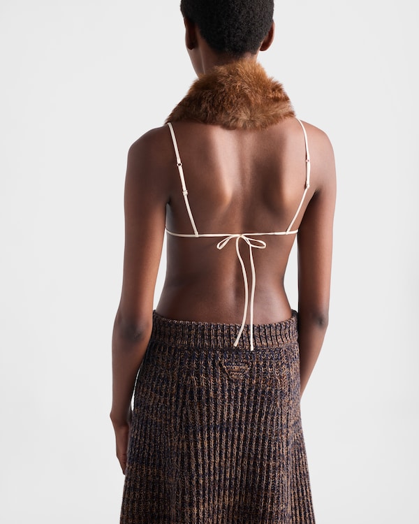 Floral print georgette bra Floral print georgette bra