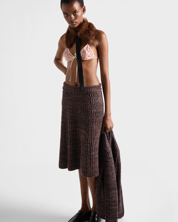 Floral print georgette bra Floral print georgette bra