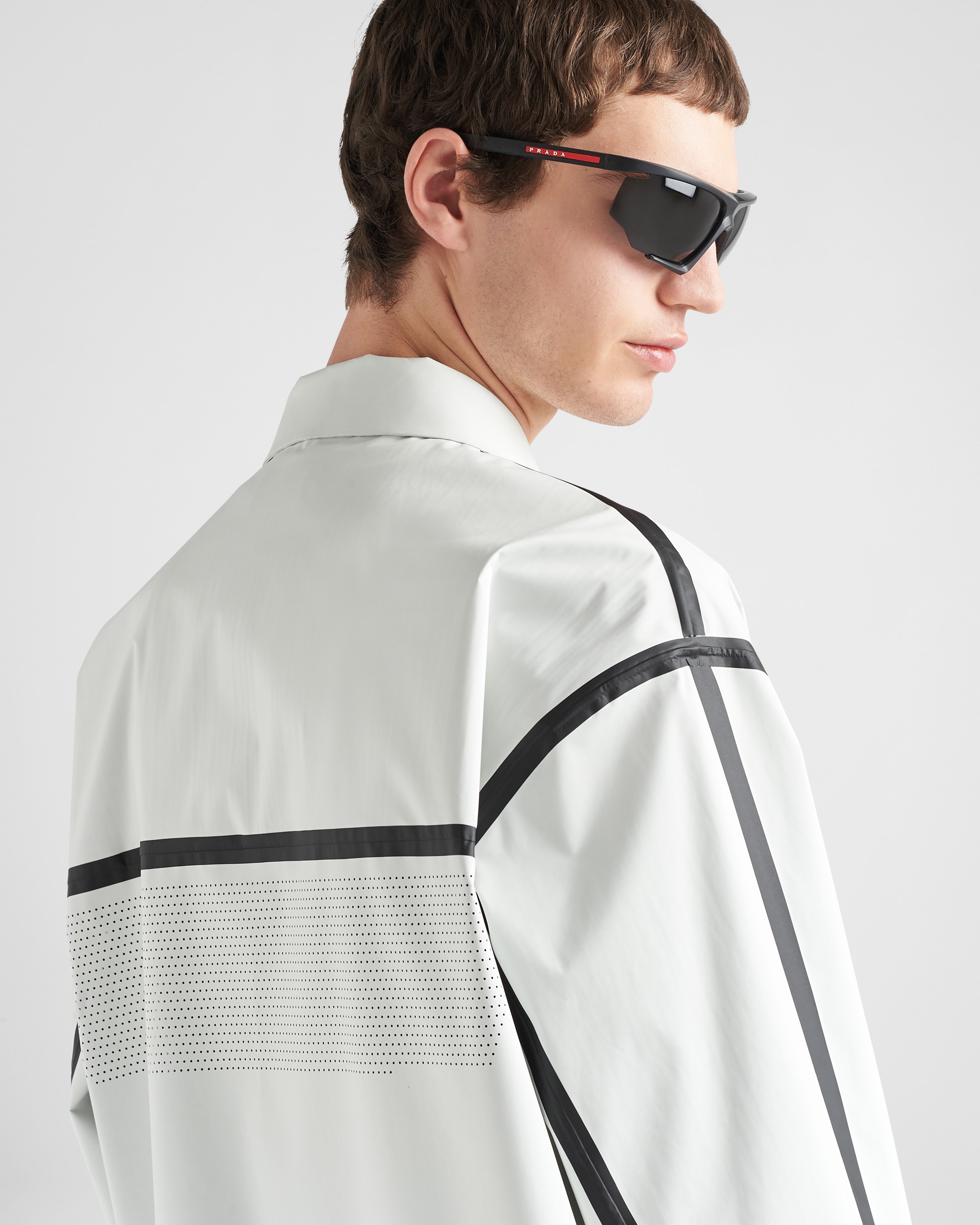 Chalk White Extreme Tex Light Shirt | PRADA