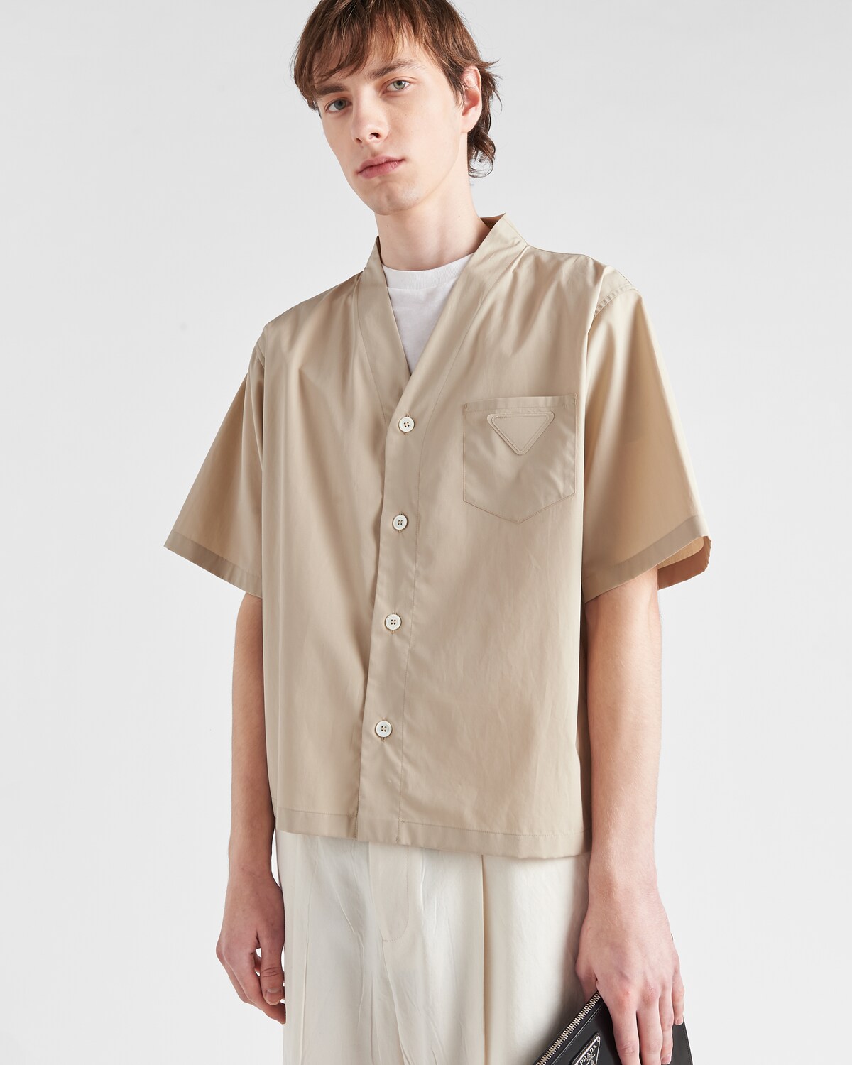 PRADA 26S SHORT SLEEVED SHIRT 705