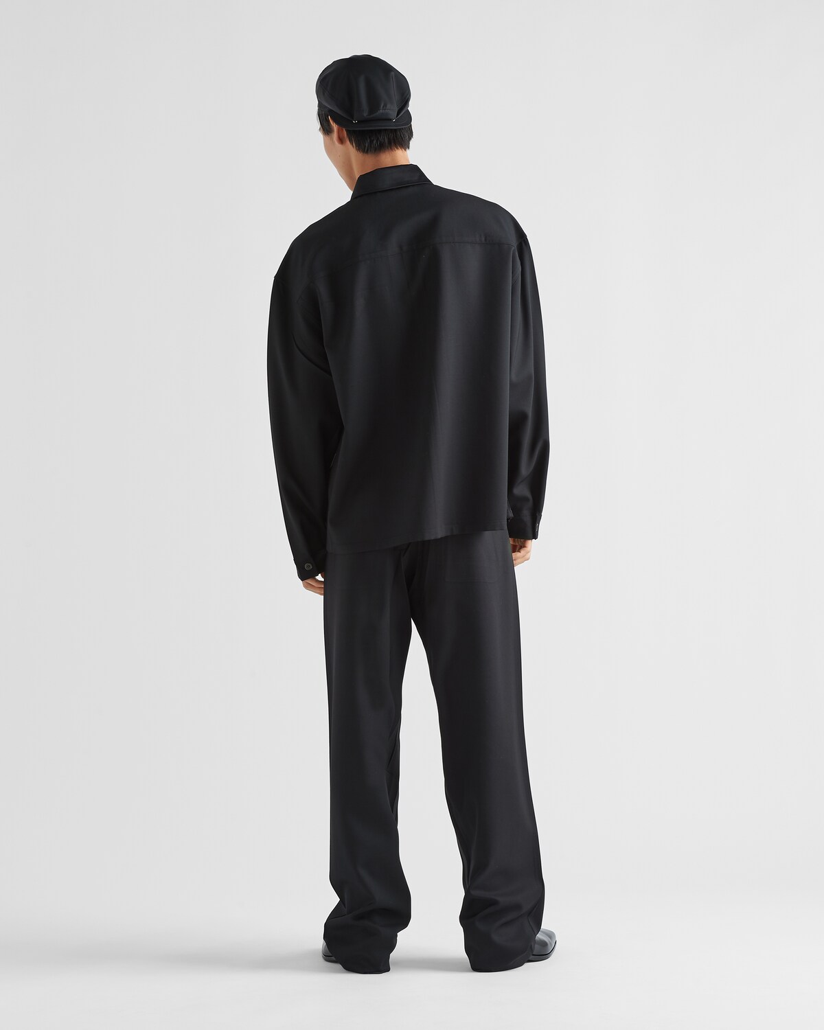 Black Wool Shirt | PRADA