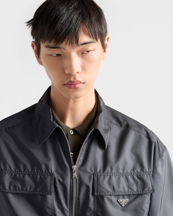 Short-sleeved light Re-Nylon shirt - Iron Gray Short-sleeved light Re-Nylon shirt - Iron Gray