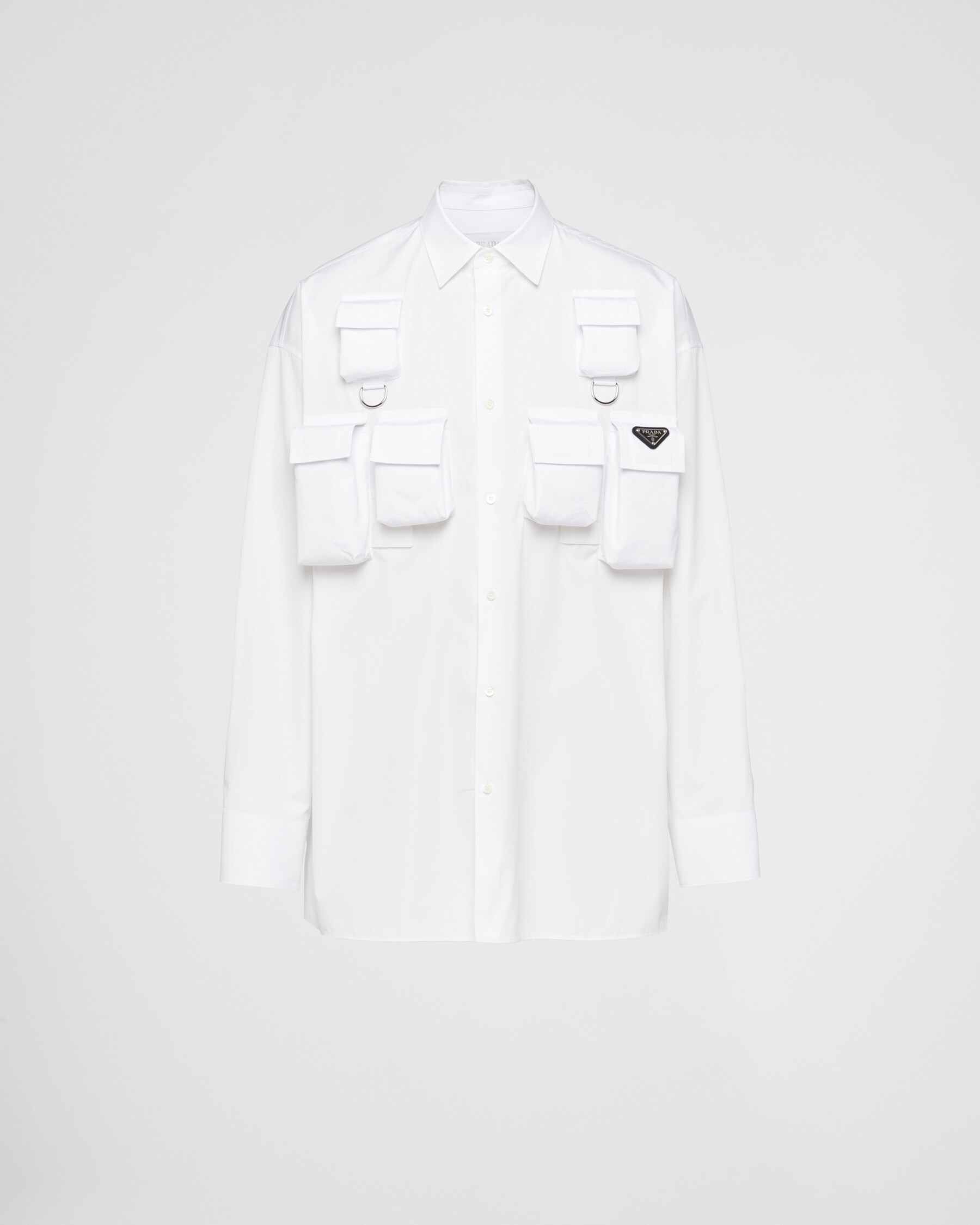 Prada White Half Sleeve