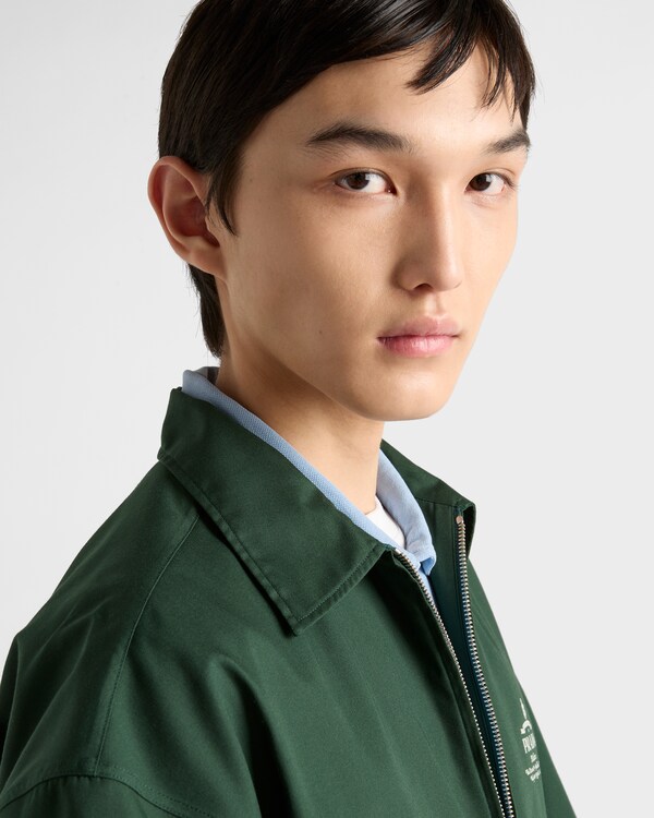 Chemise à manches courtes en coton technique Chemise à manches courtes en coton technique