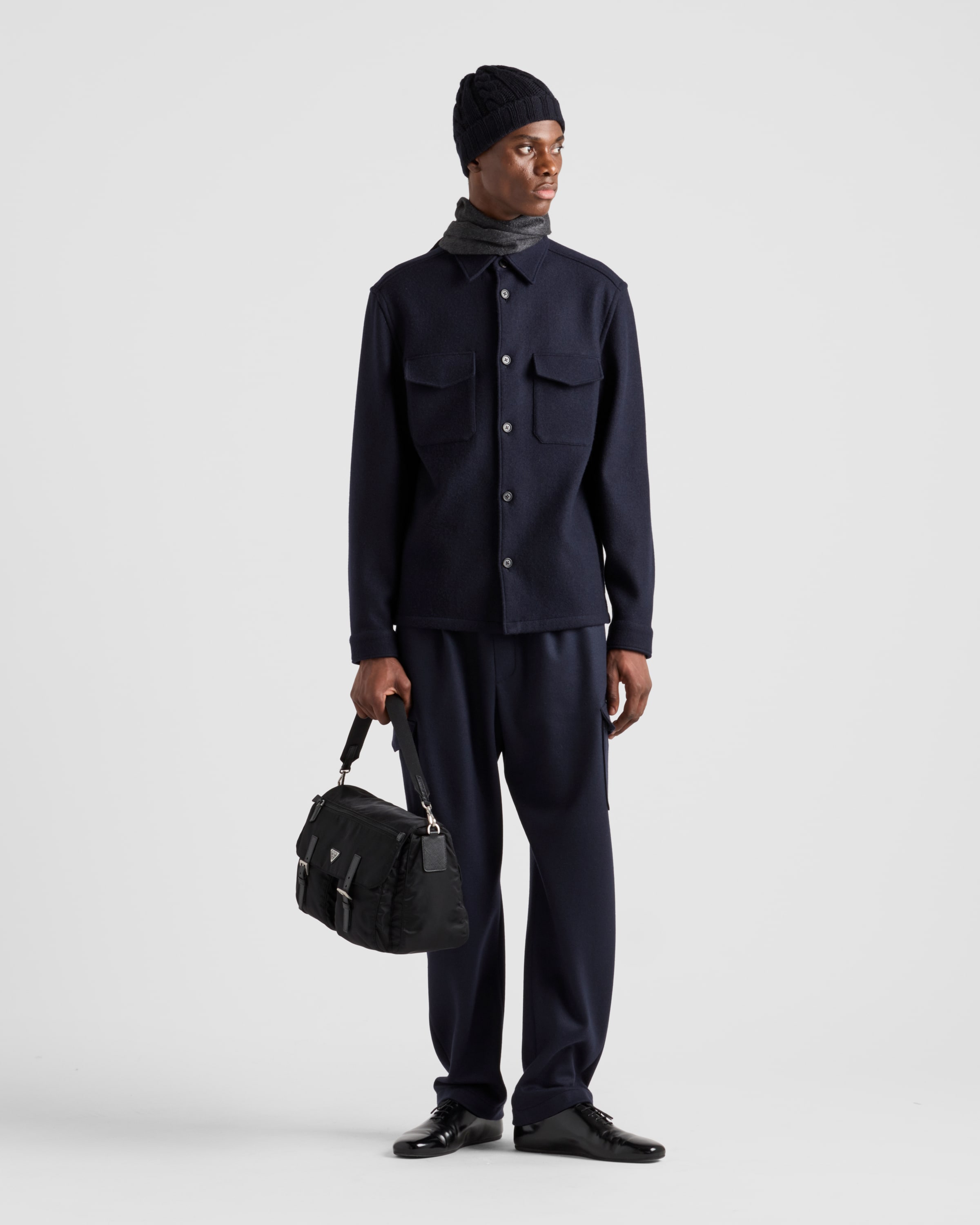 Prada Shirts In Navy