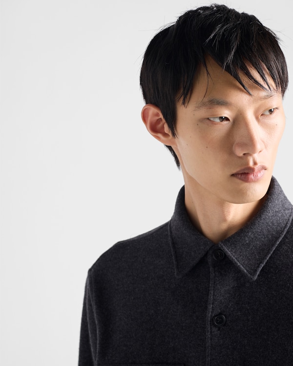 Wool blend shirt Wool blend shirt