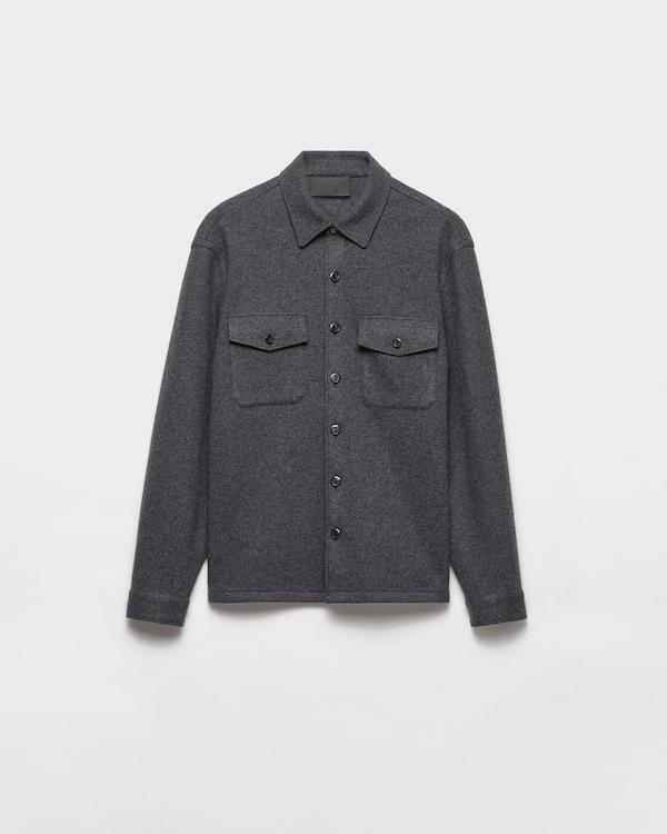 Wool blend shirt Wool blend shirt