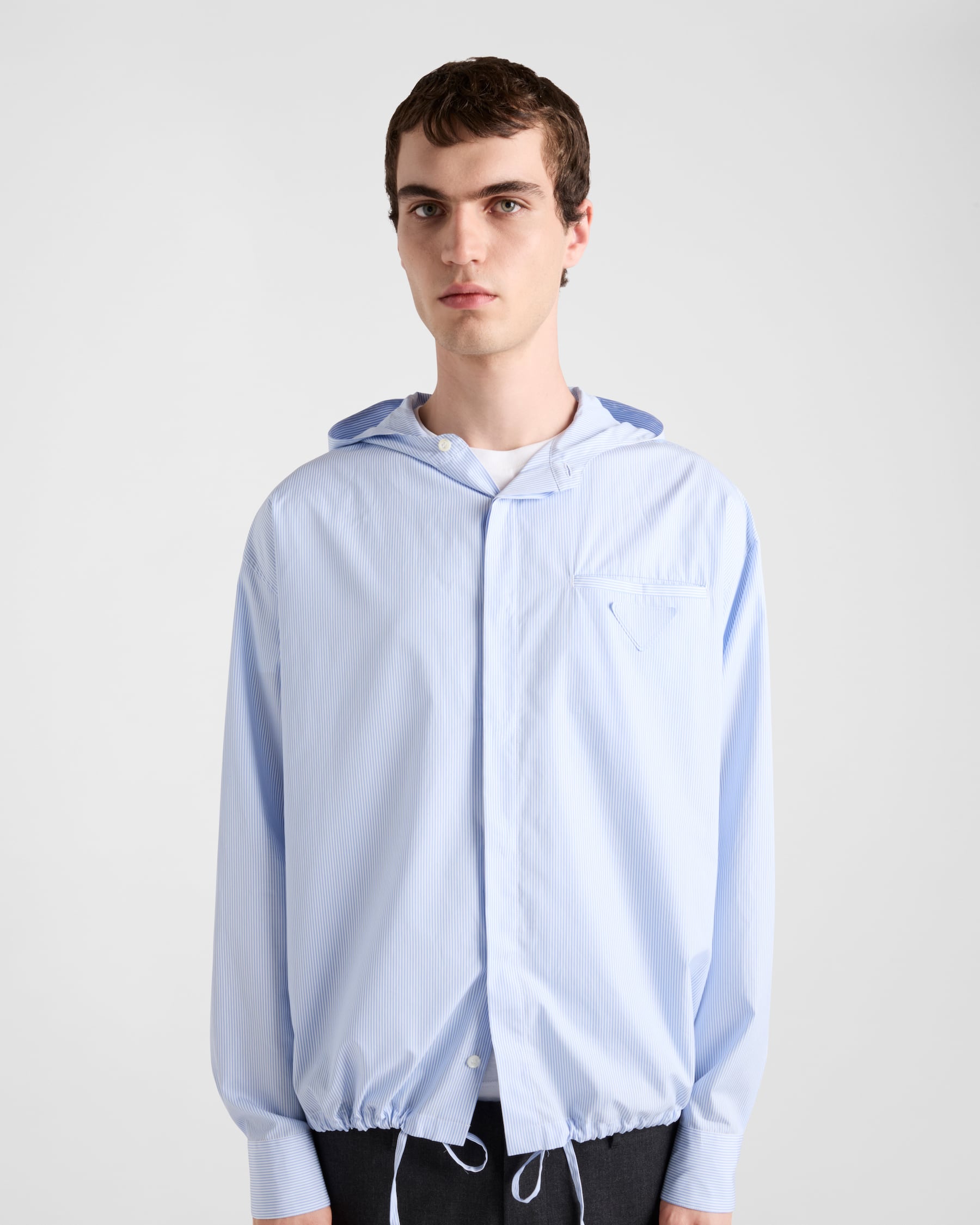 PRADA 26S COLLARED SHIRT 728 main image 1