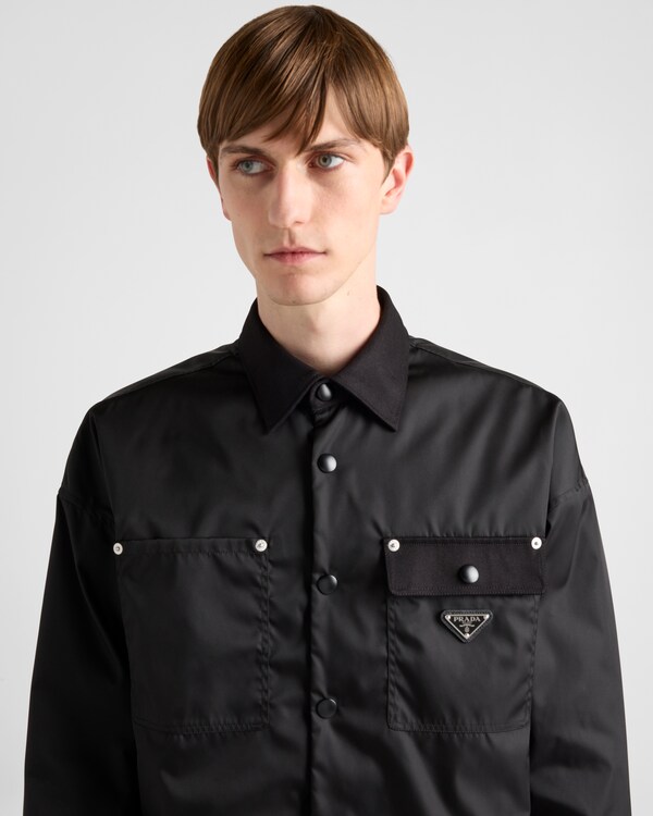 Camisa de Re-Nylon - Negro Camisa de Re-Nylon - Negro