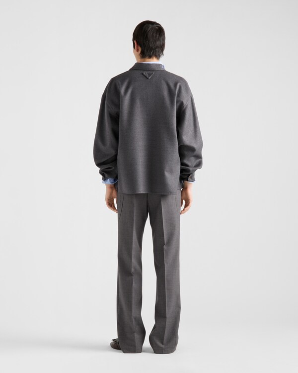 Chemise en cachemire - Gris Ardoise Chemise en cachemire - Gris Ardoise