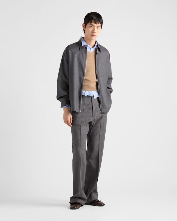 Chemise en cachemire - Gris Ardoise Chemise en cachemire - Gris Ardoise