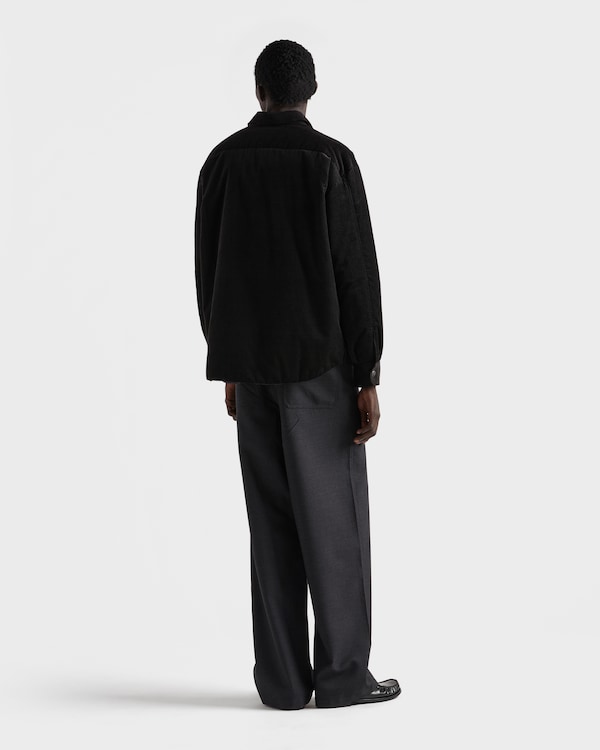 Corduroy shirt - Black Corduroy shirt - Black