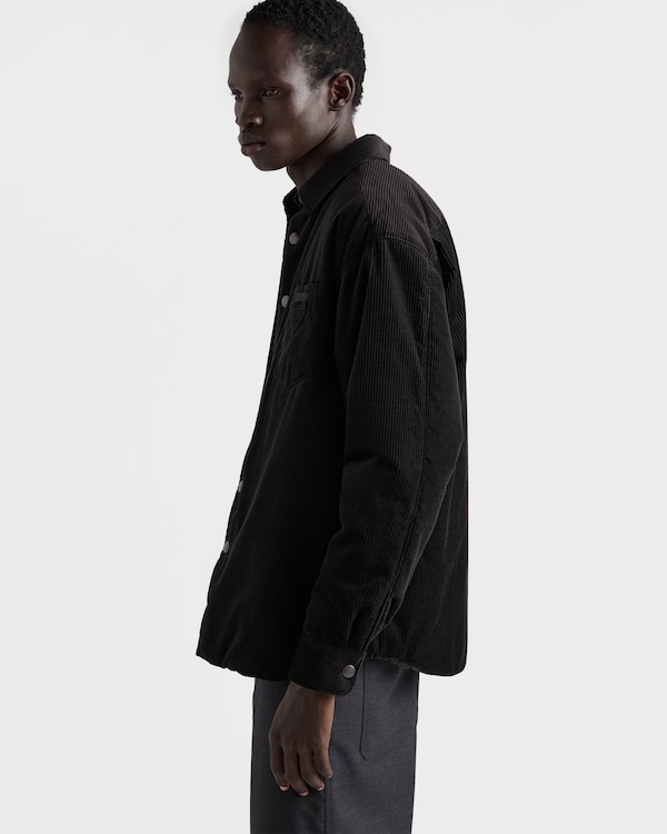 Corduroy shirt - Black Corduroy shirt - Black