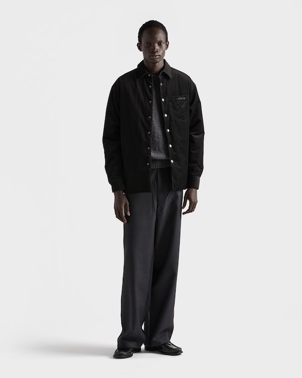Corduroy shirt - Black Corduroy shirt - Black