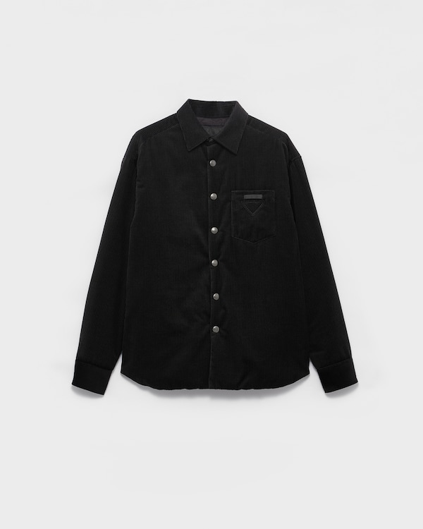 Corduroy shirt - Black Corduroy shirt - Black