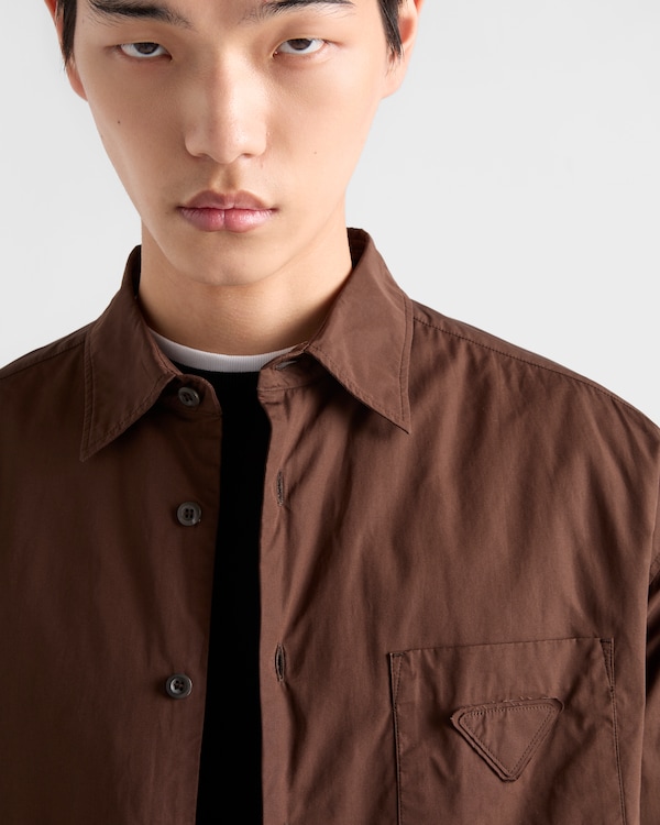 Cotton padded shirt - Ebony Cotton padded shirt - Ebony