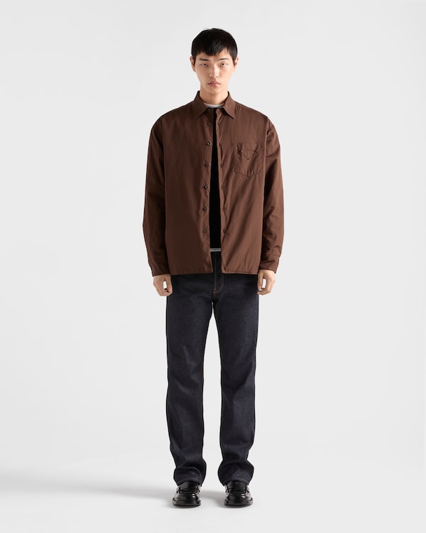 Cotton padded shirt - Ebony Cotton padded shirt - Ebony