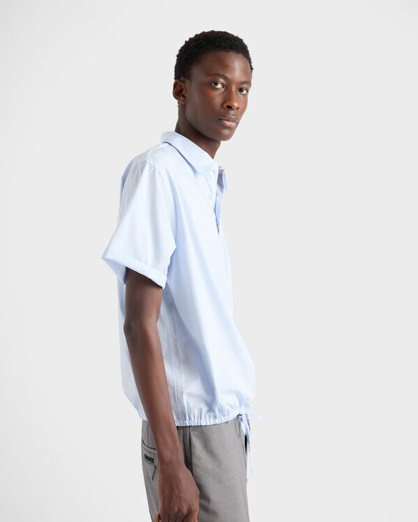 Chemise en coton à manches courtes Chemise en coton à manches courtes